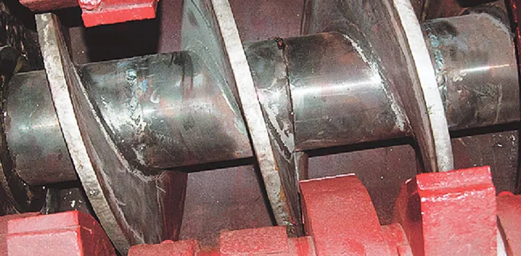 Tuğla Yapım Makinesi Orta Ölçekli Çift Kademeli Vakumlu Ekstrüder, Kil Tuğla ve Kiremit İçin 5