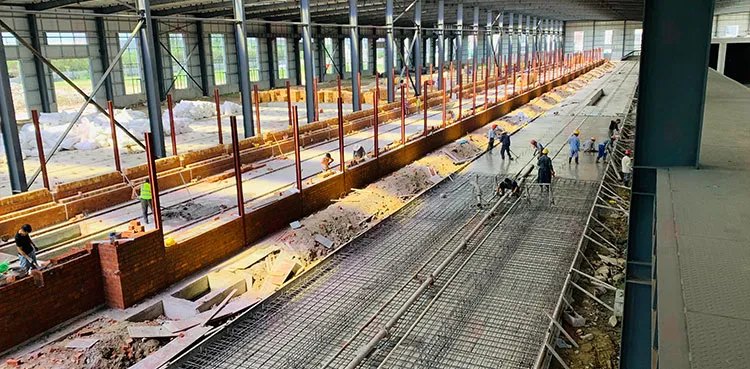 Otomatik Sıcaklık Kontrollü ve Yüksek Isıl Verimli Tuğla, Seramik ve Fayans Pişirimi için Tünel Fırın 1