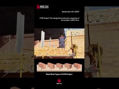 Brictec'in KTB Projesi İçinde – Yapım Aşamasında 1200 Ton/Gün Tuğla Fabrikası